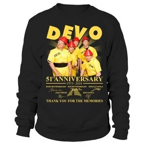 Devo Band 2024 Thank You For The Memories Sweatshirt